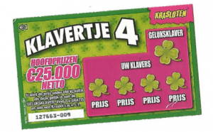 Klavertje 4 kraslot